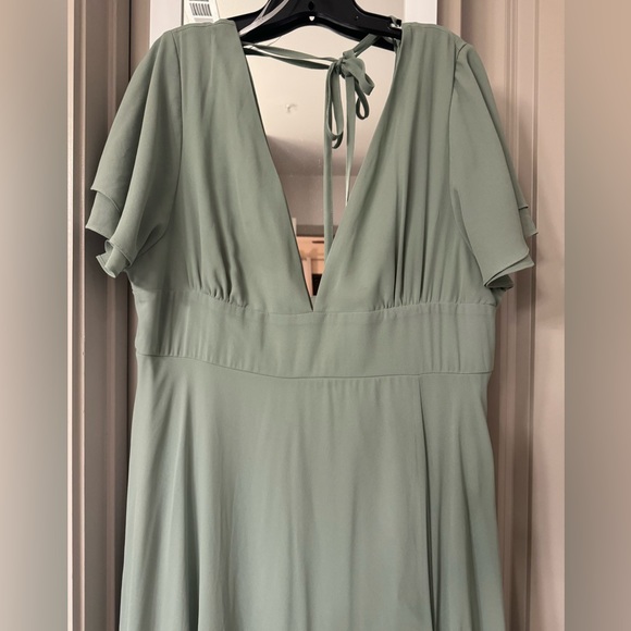 Lulus Sage Green Maxi Dress - Picture 7 of 9